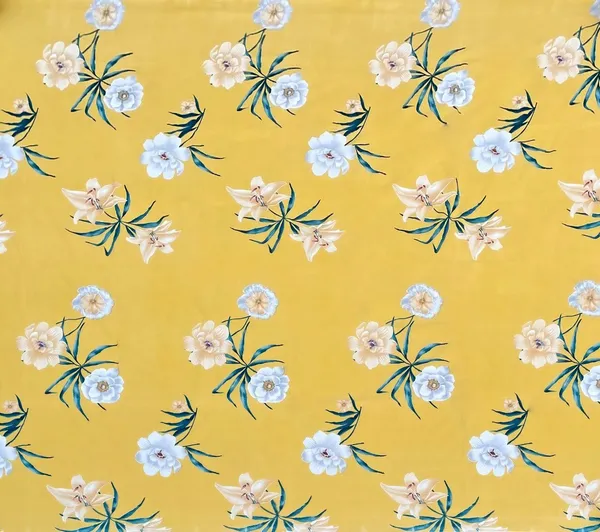 YELLOW_Premium_Fitted_Floral_Bedsheet_(72X78X_Up_to_10_Inches)_&_360_Degree_Elasticated